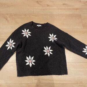 Madewell flower sweatshirt